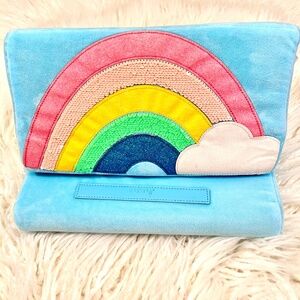 iscream "Tablet Pillow in Rainbow reversible Flip Sequins"